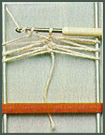 comment tricoter avec une fourche