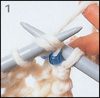 comment tricoter avec des perles
