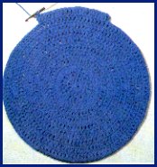 comment tricoter un rond plat